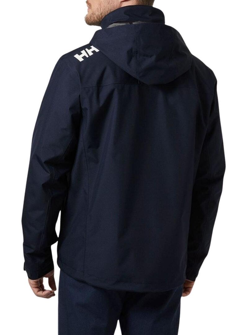 Giacca Helly Hansen Midlayer con cappuccio blu navy per uomo