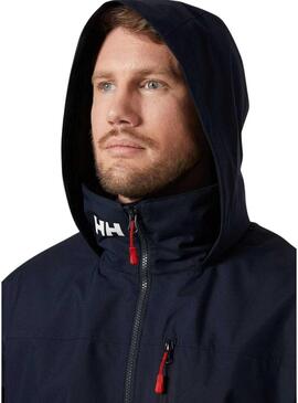 Giacca Helly Hansen Midlayer con cappuccio blu navy per uomo