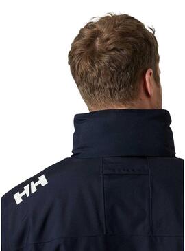 Giacca Helly Hansen Midlayer con cappuccio blu navy per uomo