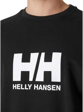 Felpa Helly Hansen HH Logo nera per uomo