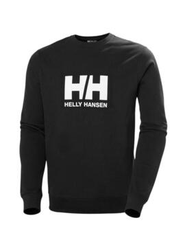 Felpa Helly Hansen HH Logo nera per uomo