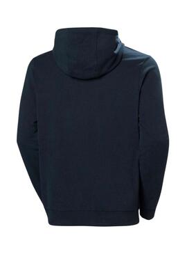 Felpa con cappuccio Helly Hansen Basic Hood blu marino per uomo