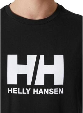 Maglietta Helly Hansen HH Logo nera per uomo