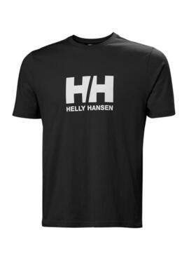 Maglietta Helly Hansen HH Logo nera per uomo