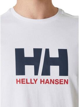 Maglietta Helly Hansen HH Logo bianca per uomo