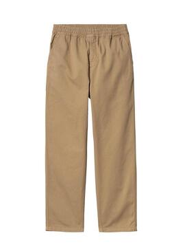 Pantaloni Carhartt Flint color cammello per uomo