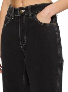 Pantaloni in jeans Dickies Ellendale neri per donna