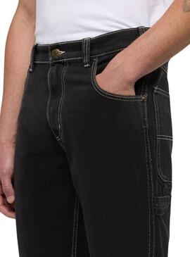 Pantaloni in denim neri Dickies Garyville per uomo