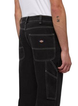 Pantaloni in denim neri Dickies Garyville per uomo