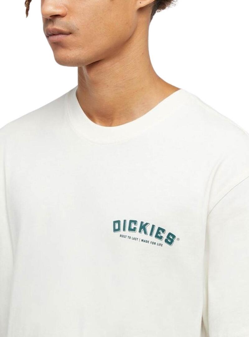 T-shirt Dickies Builder bianca per uomo