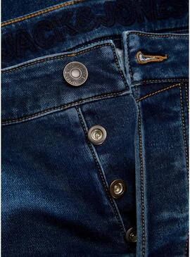 Pantaloni in denim Jack and Jones Mike di media lunghezza per uomo