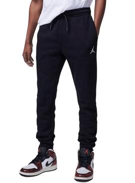 Pantaloni Jordan MJ Brooklyn Fleece nero per bambini