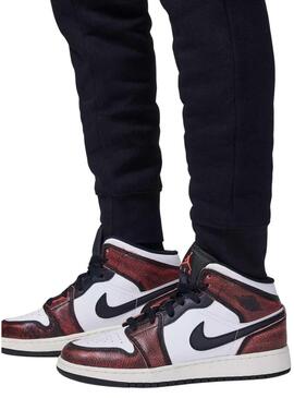 Pantaloni Jordan MJ Brooklyn Fleece nero per bambini