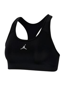 Top sportivo Jordan Jumpman Dri-Fit nero per bambina