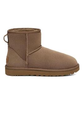 Stivali Ugg Classic Mini II color cammello per donna