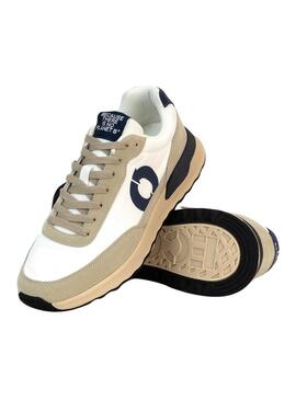 Sneakers Ecoalf Conde beige per uomo