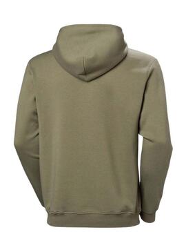 Felpa Helly Hansen Graphic Hoodie verde per uomo