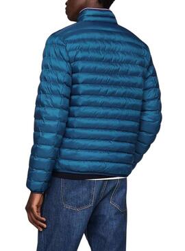 Giacca Tommy Hilfiger Packable blu per uomo