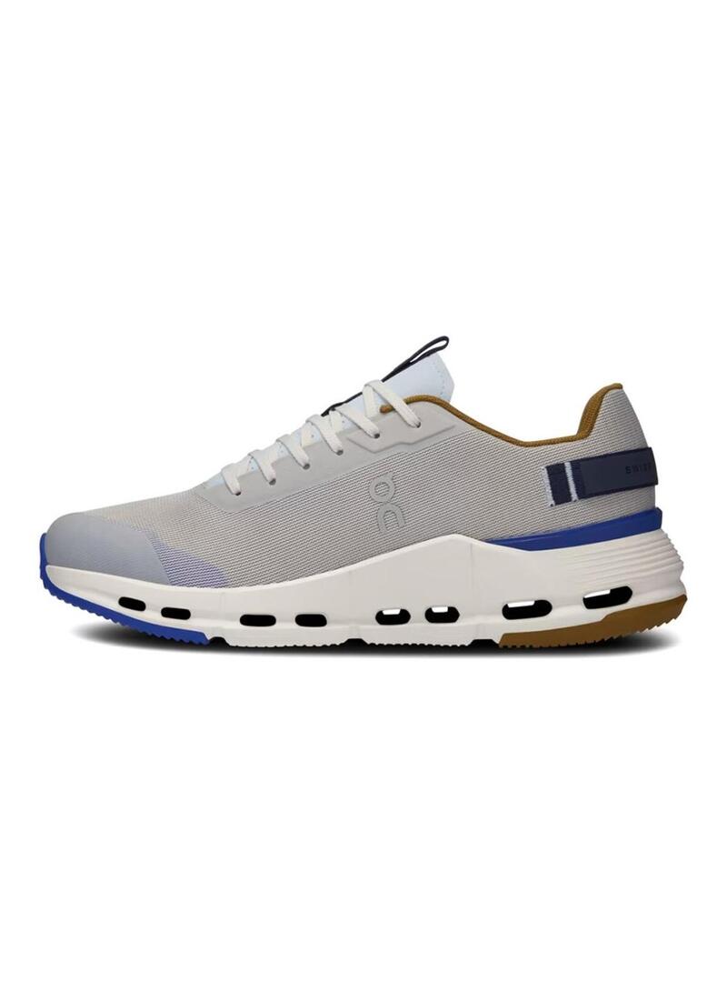 Sneaker On Cloudnova Form 2 grigie per uomo.