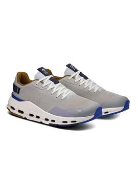 Sneaker On Cloudnova Form 2 grigie per uomo.