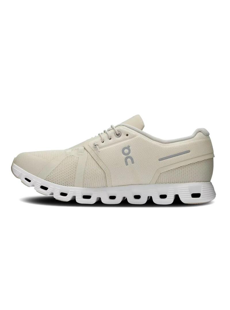 Scarpe da ginnastica On Cloud 5 beige per uomo