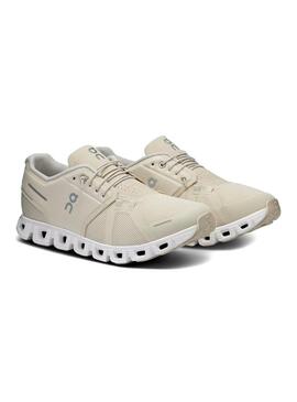 Scarpe da ginnastica On Cloud 5 beige per uomo