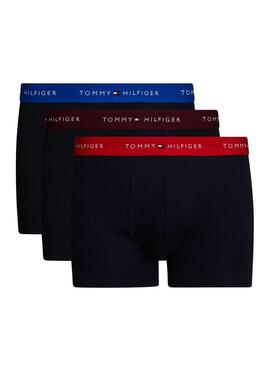 Mutande Tommy Jeans confezione boxer nera per uomo