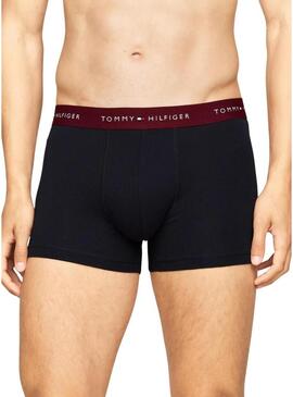 Mutande Tommy Jeans confezione boxer nera per uomo