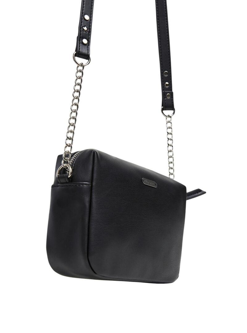 Borsa Pepe Jeans Alesha Rock nera per donna