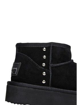 Stivaletti Pepe Jeans Dissy Metal neri per donna