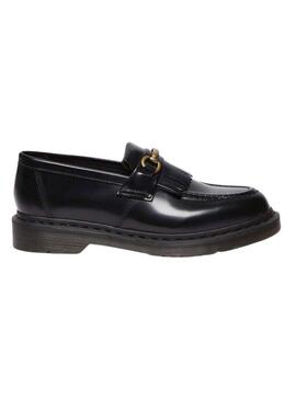 Scarpa mocassino Dr. Martens Adrian Snaffle nera per donna