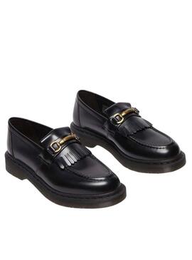 Scarpa mocassino Dr. Martens Adrian Snaffle nera per donna