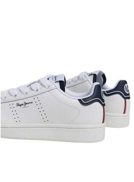 Sneakers Pepe Jeans Player Air bianche per bambino