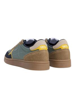 Scarpe Pepe Jeans Player color tostato e verde