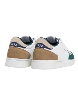 Sneakers Pepe Jeans Player bianche e verdi