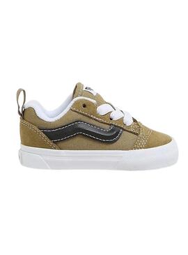 Scarpe Vans Knu Skool mini verdi per bambino