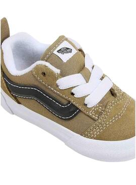 Scarpe Vans Knu Skool mini verdi per bambino