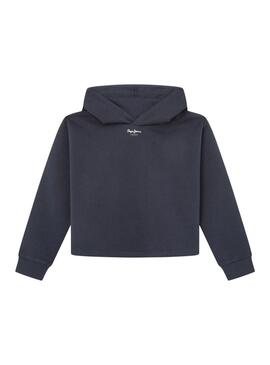 Felpa Pepe Jeans Victoria blu scuro per bambina