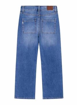 Pantaloni in denim Pepe Jeans Nyomi blu per bambina