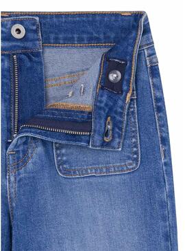 Pantaloni in denim Pepe Jeans Nyomi blu per bambina