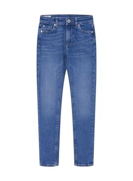 Jeans Pepe Jeans Vita blu per bambina