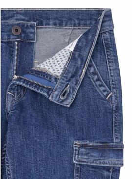 Jeans Pepe Jeans Cargo blu per bambino