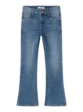 Jeans Name It Polly Boot denim medio per bambina