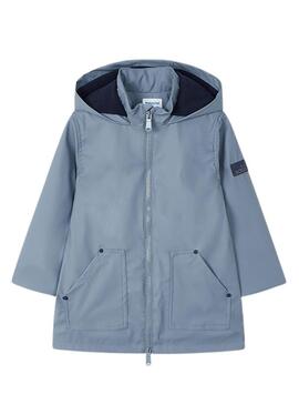 Parka Mayoral gommato grigio per bambino