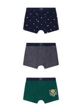 Set 3 boxer Mayoral Verde per bambino