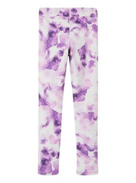 Legging Name It Diandra viola per bambina