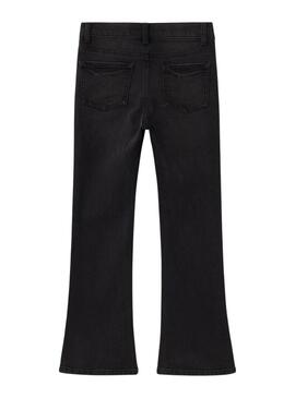 Pantaloni in denim Name It Polly Boot neri