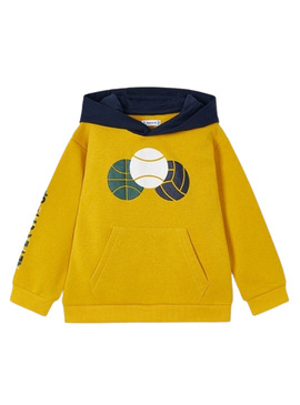 Tuta Mayoral pullover senape per bambino