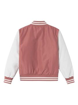 Giacca bomber Name It Main rosa per bambina