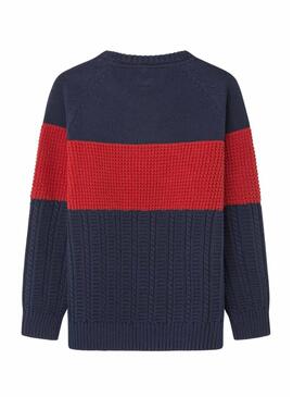 Maglia Pepe Jeans Dalmar navy per bambino